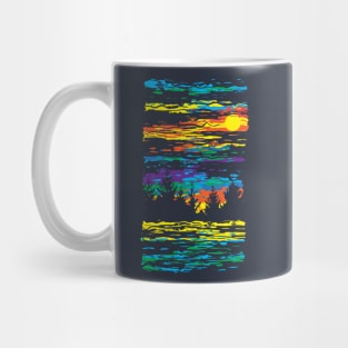 Abstract Sky Mug